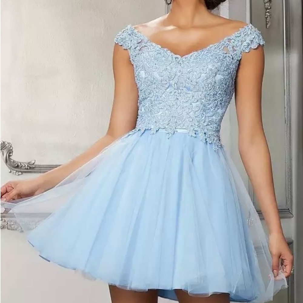 Mori Lee size 0 two piece formal Lavender Dress